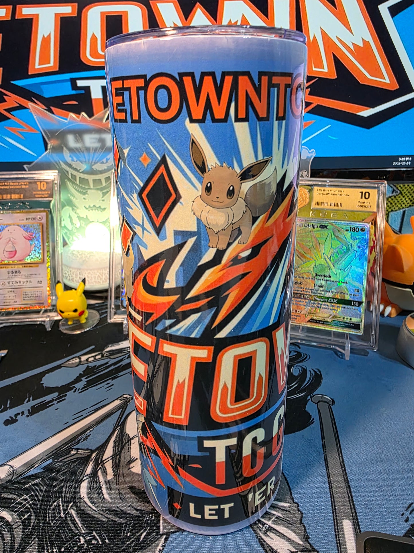 Limited Edition Etowntcg Pokémon Skinny Tumbler