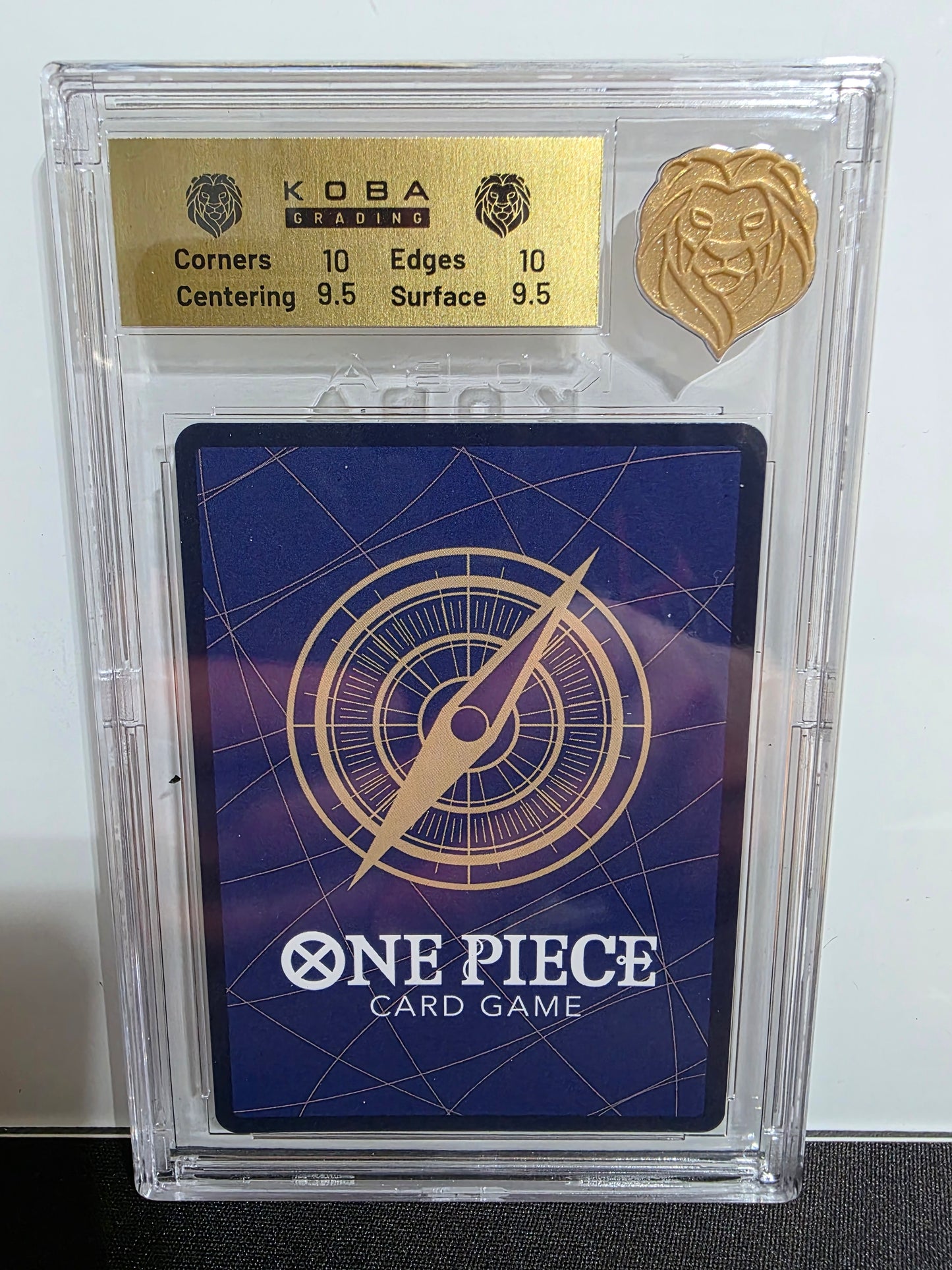 KOBA 10 JP 2022 Romance Dawn OP01-120 Shanks Secret Rare Parallel