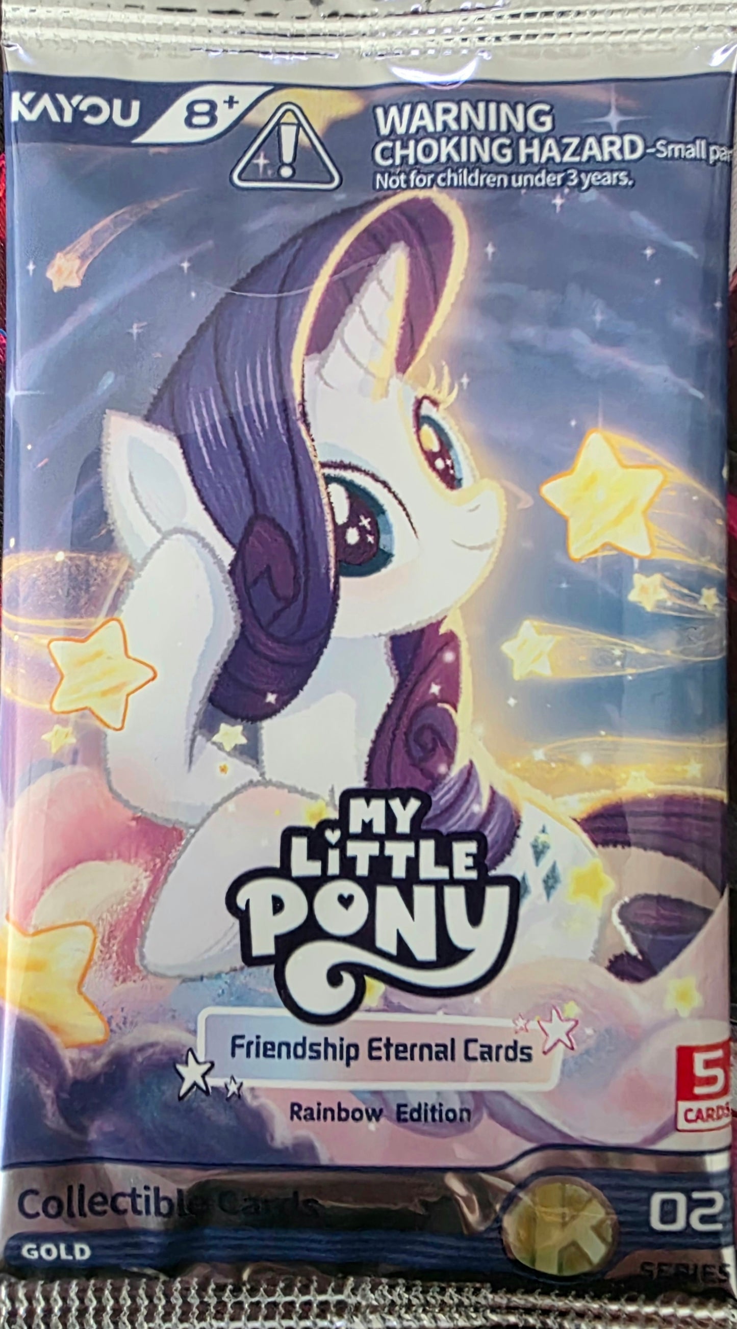 KAYOU My Little Pony Friendship Eternal Booster Pack - Rainbow Edition - Series 02