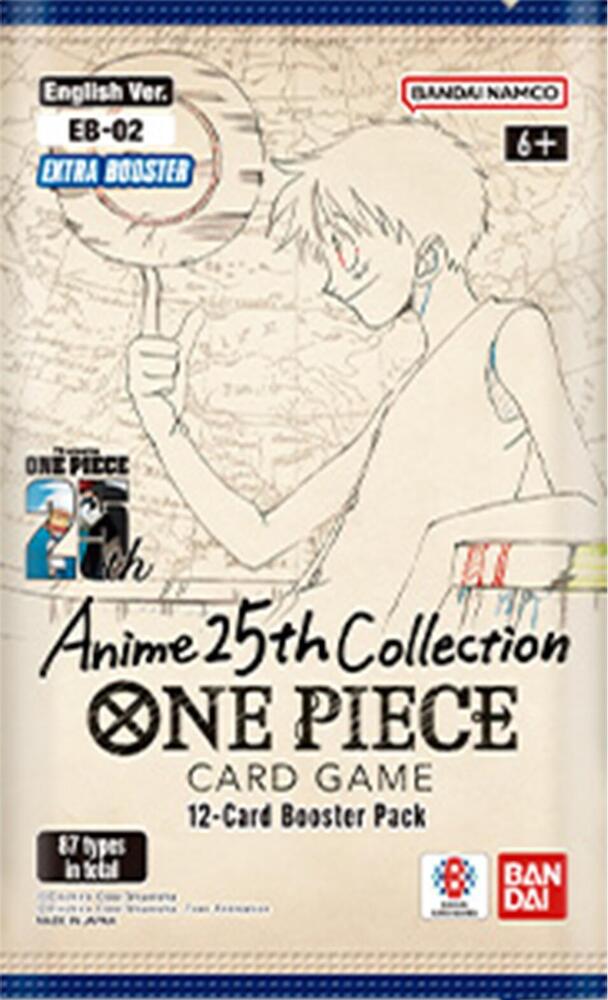 One Piece EB-02 English Anime 25th Collection Booster Box (Extra Booster)