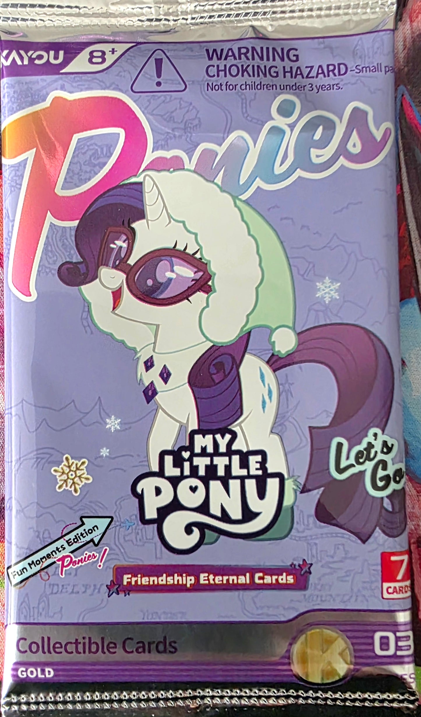 KAYOU My Little Pony Friendship Eternal Booster Pack - Fun moments Edition - Series 03