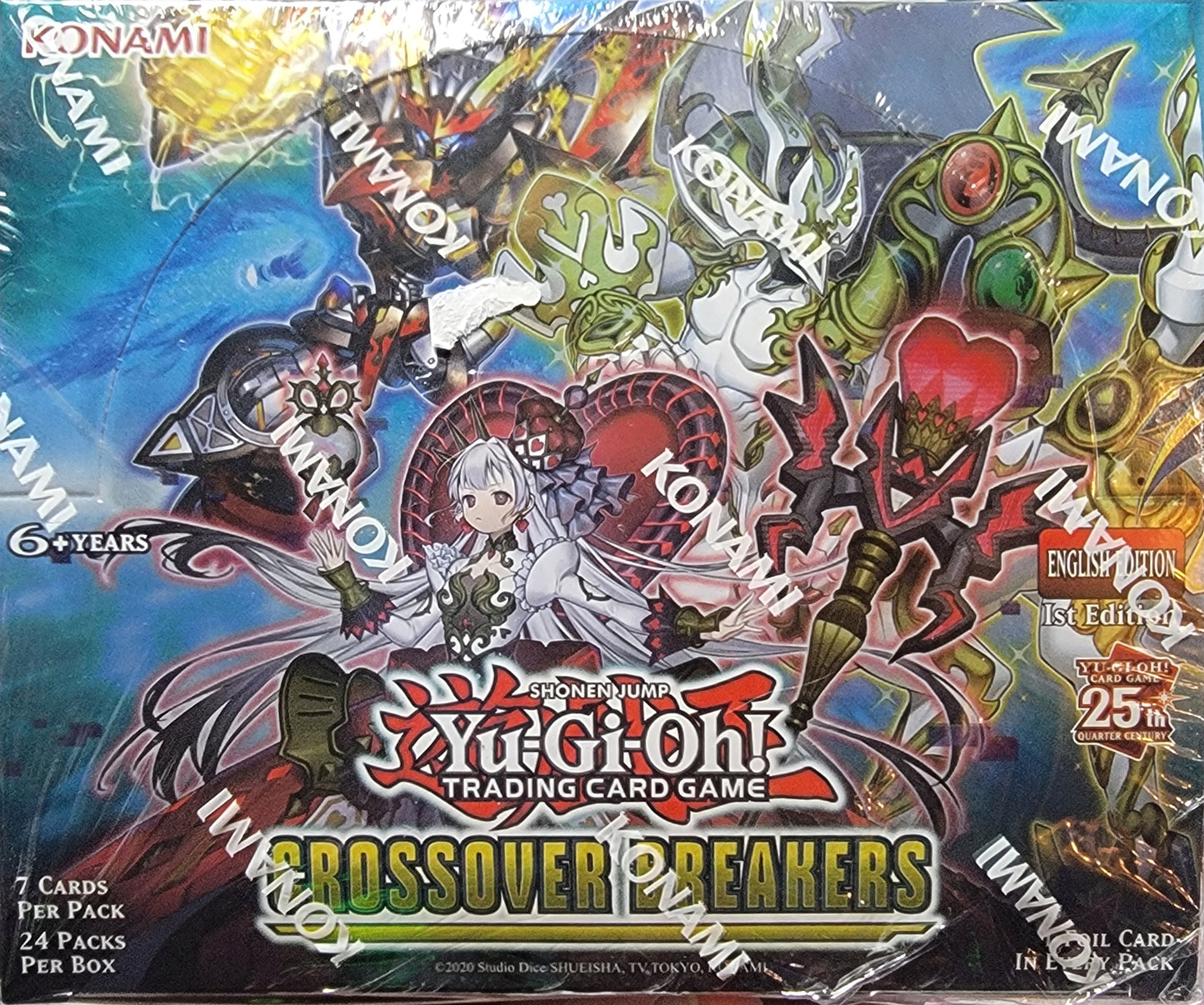 Yu-Gi-Oh Crossover Breakers 1st Edition Booster Box