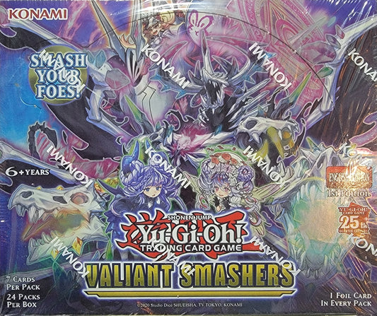 Yu-Gi-Oh Valiant Smashers 1st Edition Booster Box