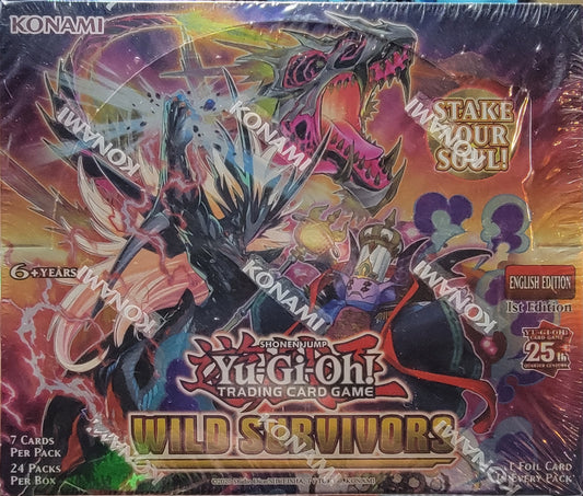 Yu-Gi-Oh Wild Survivors 1st Edition Booster Box