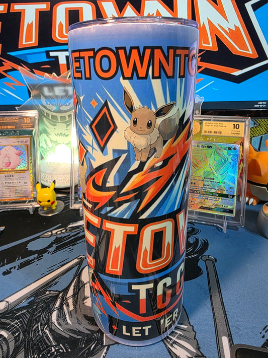 Limited Edition Etowntcg Pokémon Skinny Tumbler