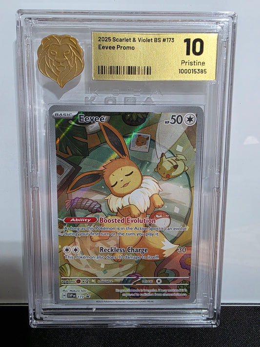 KOBA 10 -2025 Scarlet & Violet Black Star Promo #173 Eevee