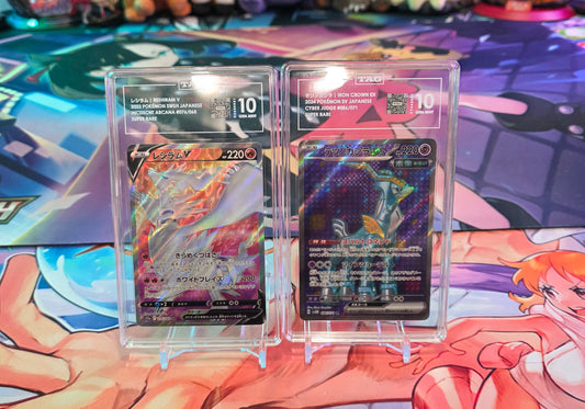 TWO JAPANESE TAG SLAB RACE