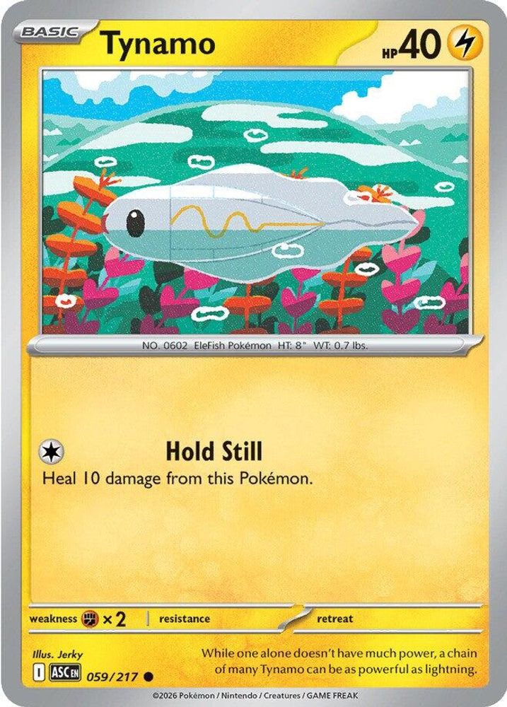 TYNAMO 059/217 C ASCENDED HEROES POKEMON NM