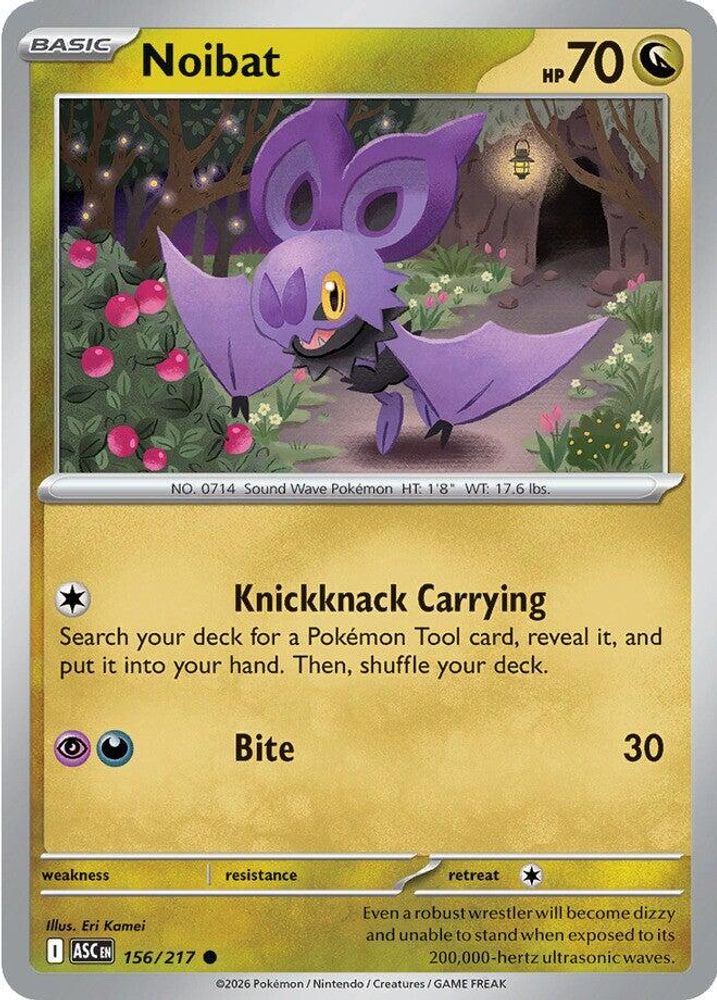 NOIBAT 156/217 C ASCENDED HEROES POKEMON NM