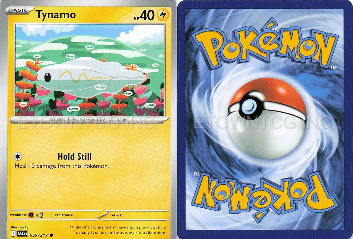 TYNAMO 059/217 C ASCENDED HEROES POKEMON NM