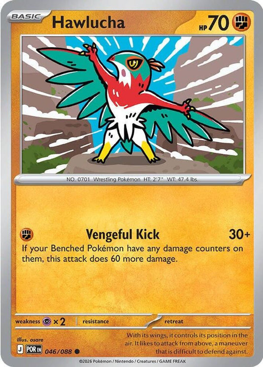 HAWLUCHA 046/088 C PERFECT ORDER POKEMON NM