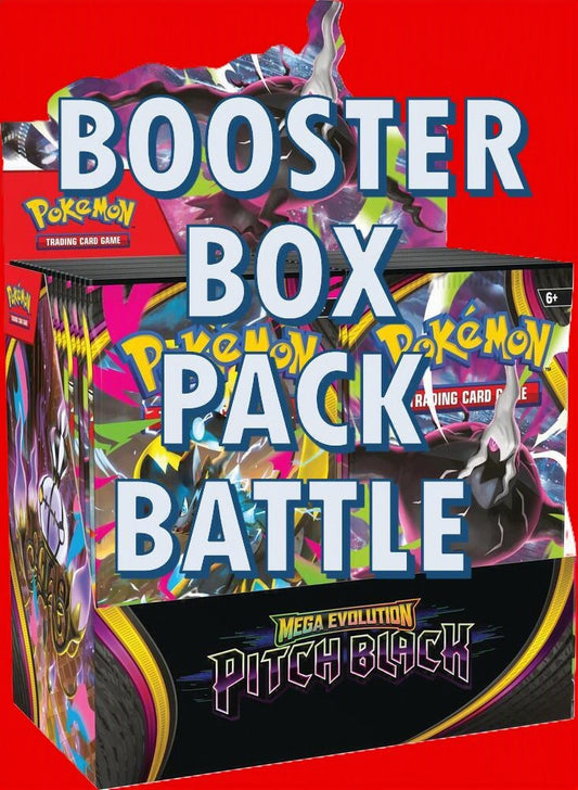 PITCH BLACK BOOSTER BOX PACK BATTLE