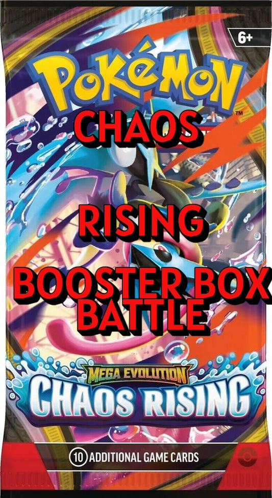 CHAOS RISING BOOSTER BOX PACK BATTLE