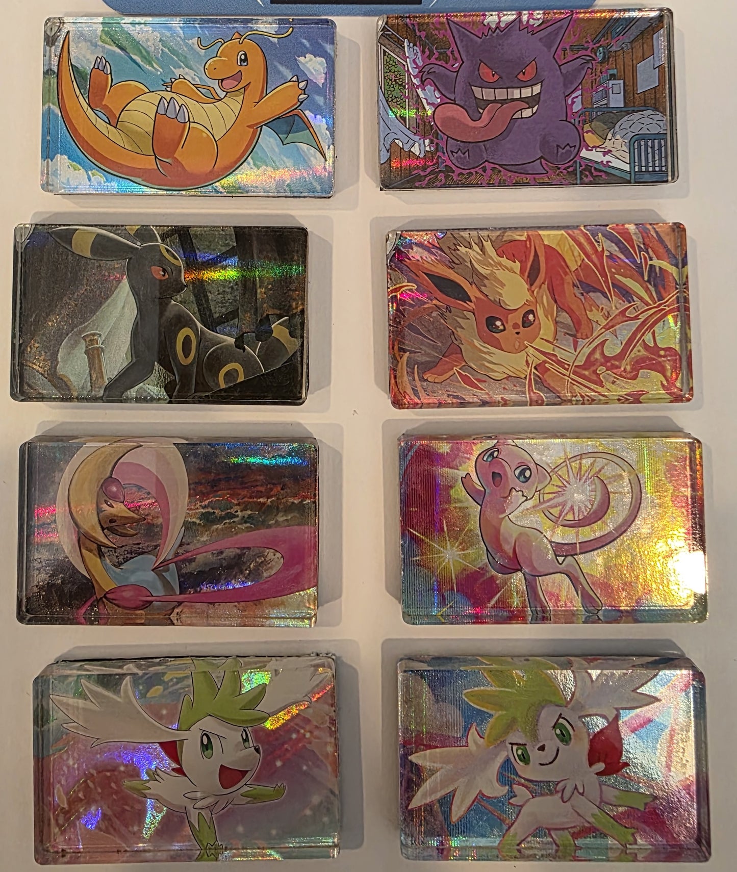 CUSTOM HANDMADE POKEMON MAGNETS "YOU CHOOSE THE CARD"