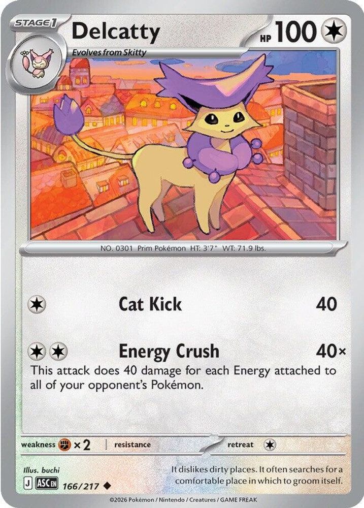 DELCATTY 166/217 UC ASCENDED HEROES POKEMON NM
