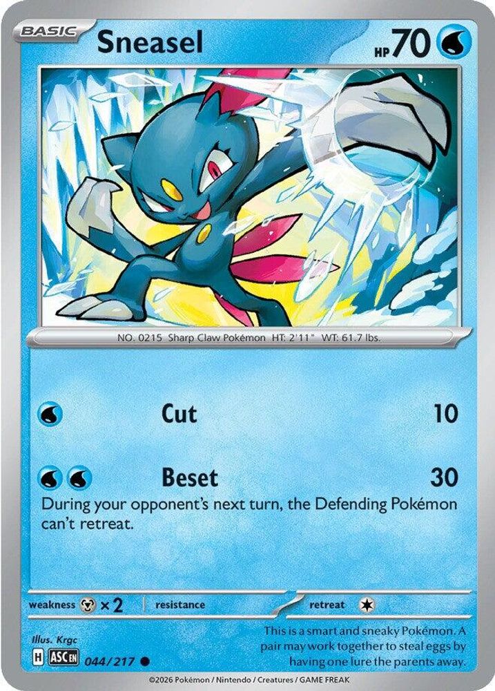 SNEASEL 044/217 C ASCENDED HEROES POKEMON NM