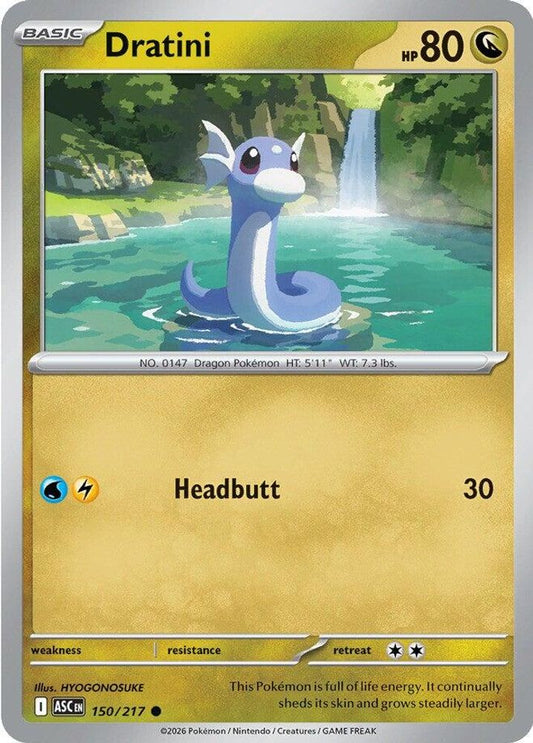 DRATINI 150/217 C ASCENDED HEROES POKEMON NM