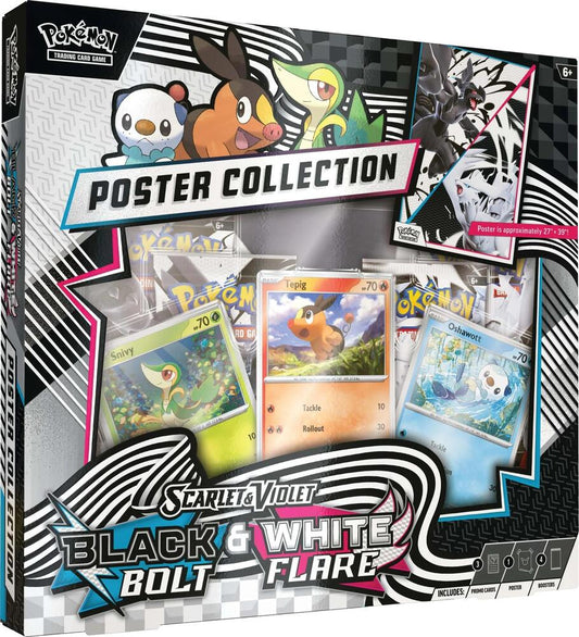 Pokémon Black Bolt & White Flare Poster Collection