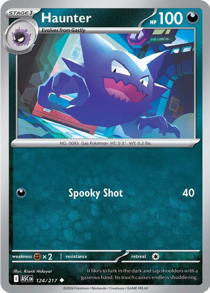 HAUNTER 124/217 UC ASCENDED HEROES POKEMON NM