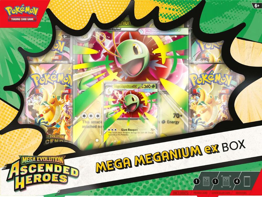 Ascended Heroes - Mega Megaium EX Box